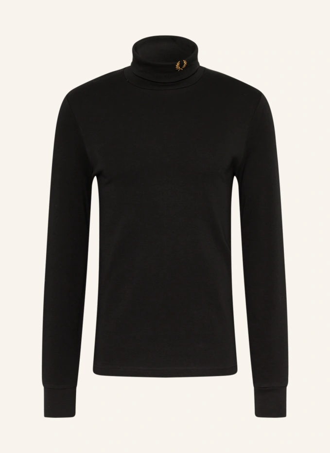 

Водолазка-рубашка Fred Perry, черный