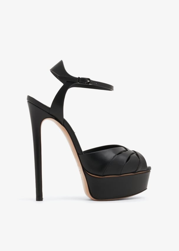 

Сандалии Casadei Flora, черный