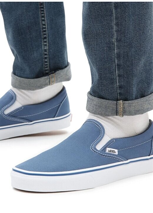 

Синие мужские прогулочные кроссовки VN0005WWDSB1-UY Classic Slip-On Vans, синий