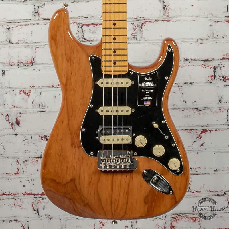 

Электрогитара Fender American Professional II Stratocaster HSS Electric Guitar Roasted Pine