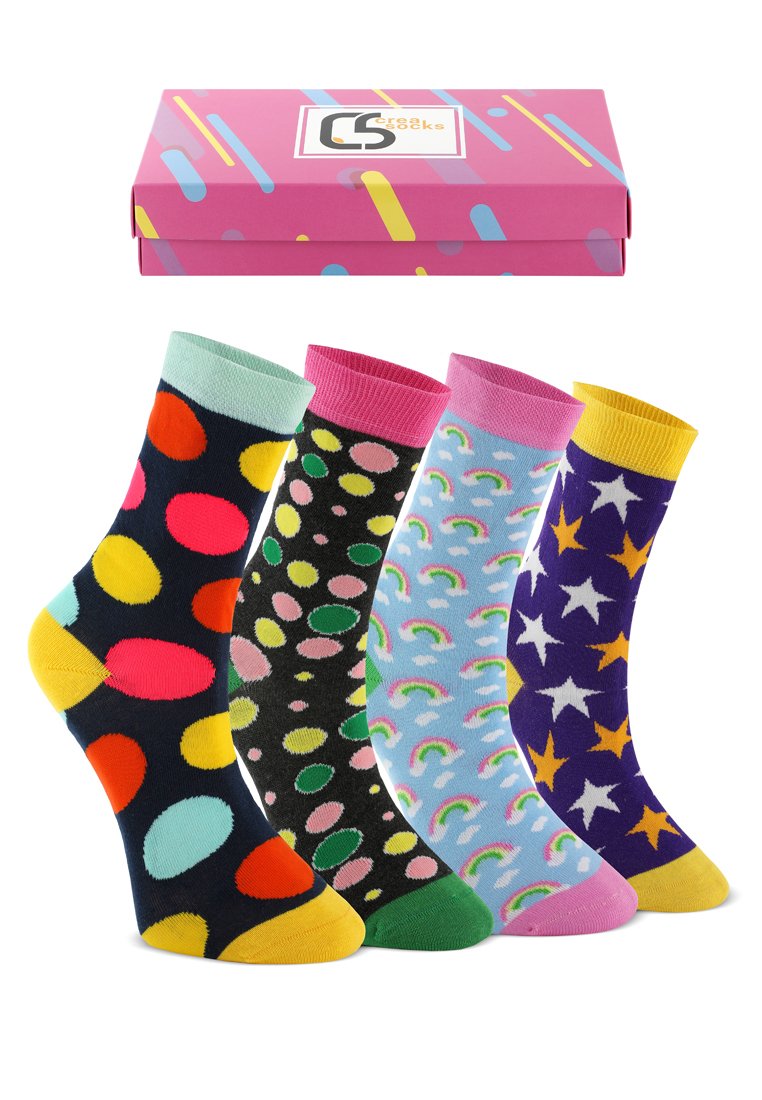 Носки 4 PACK Crea Socks, разноцветный