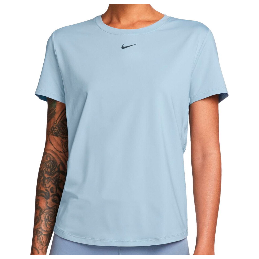 

Функциональная рубашка Nike Women's One Classic Dri FIT T Shirt, цвет Armory Blue/Black