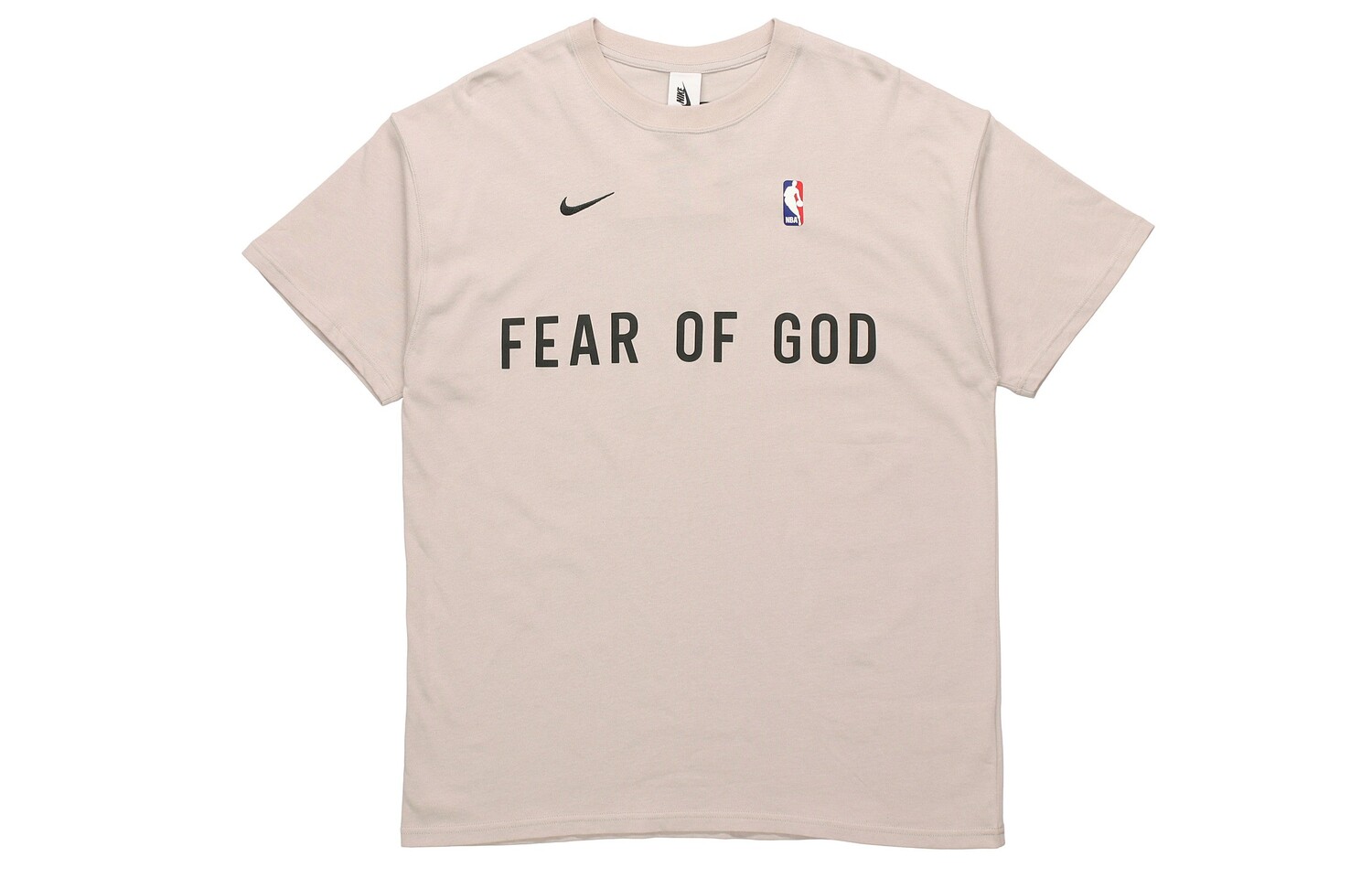 

Футболка Fear of God x Nike Warm Up, светло-розовый