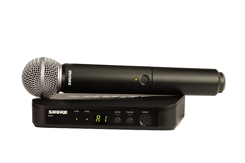 Микрофон Shure BLX24 / SM58-H9 shure wa723 blu корпус для передатчика glx d2 sm58 beta58 цвет синий