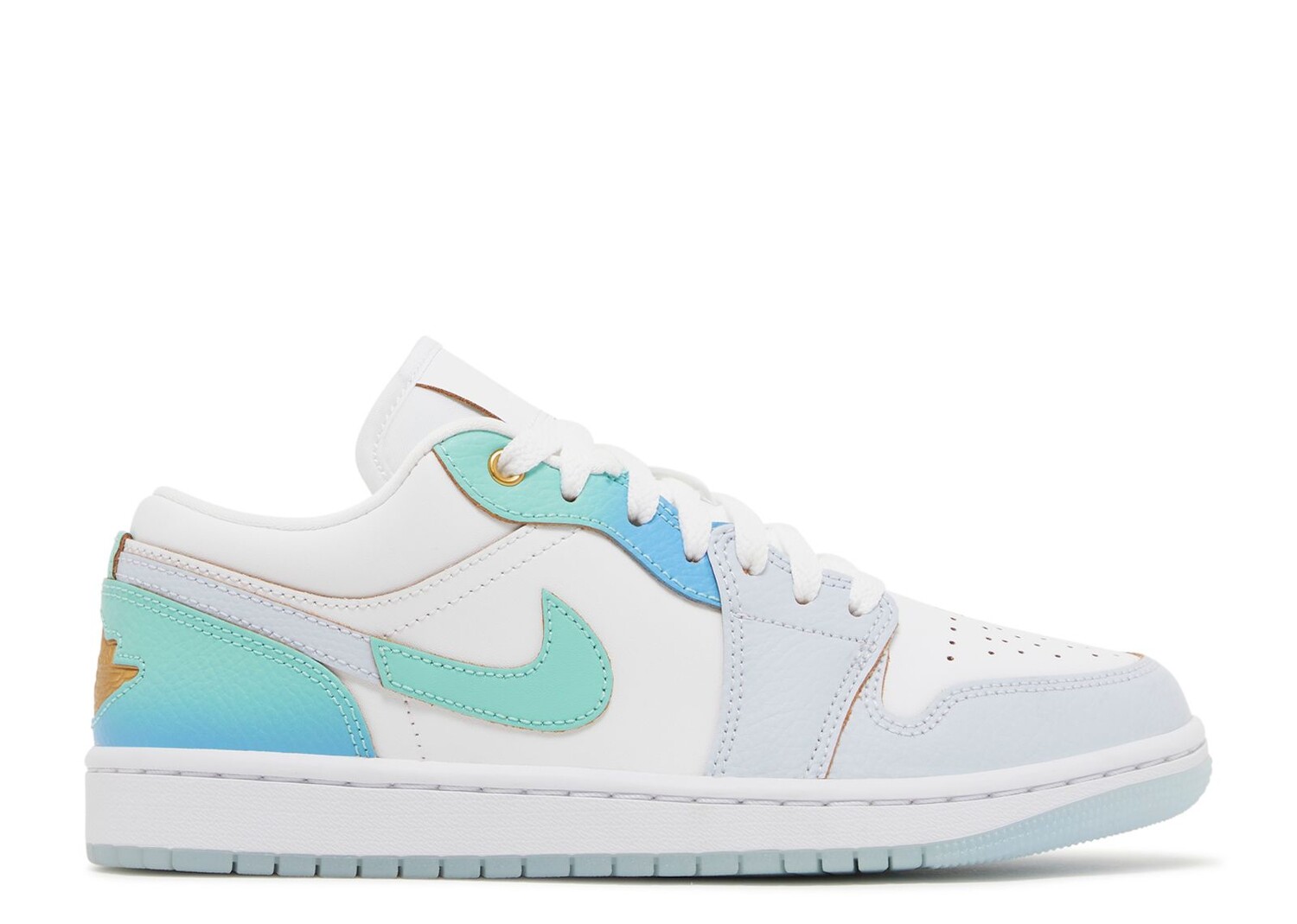 

Кроссовки Air Jordan Wmns Air Jordan 1 Low Se 'Emerald Rise', синий