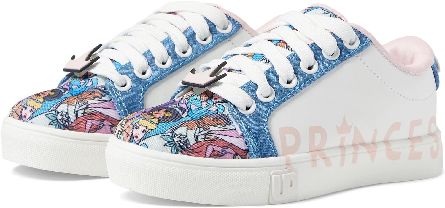 

Кроссовки Disney Princess All Over Print Court Sneaker Ground Up, белый