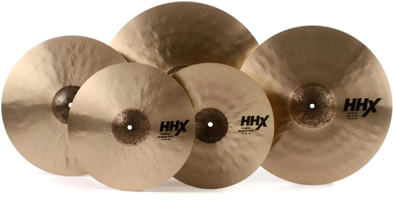 

Набор рекламных тарелок Sabian HHX Complex — 14/16/18/20 дюймов