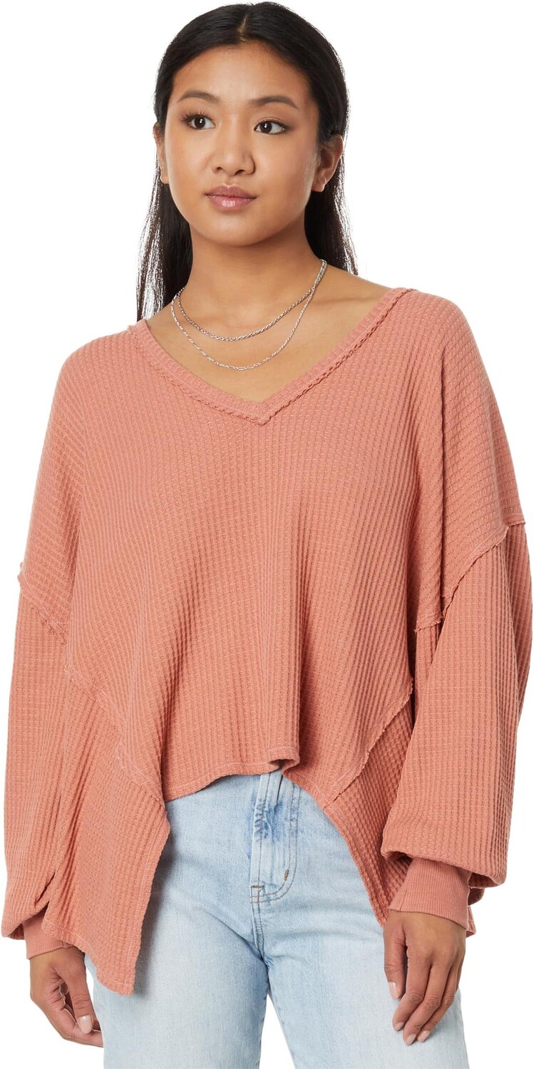 

Свитер Coraline Thermal Free People, цвет Autumn Glaze