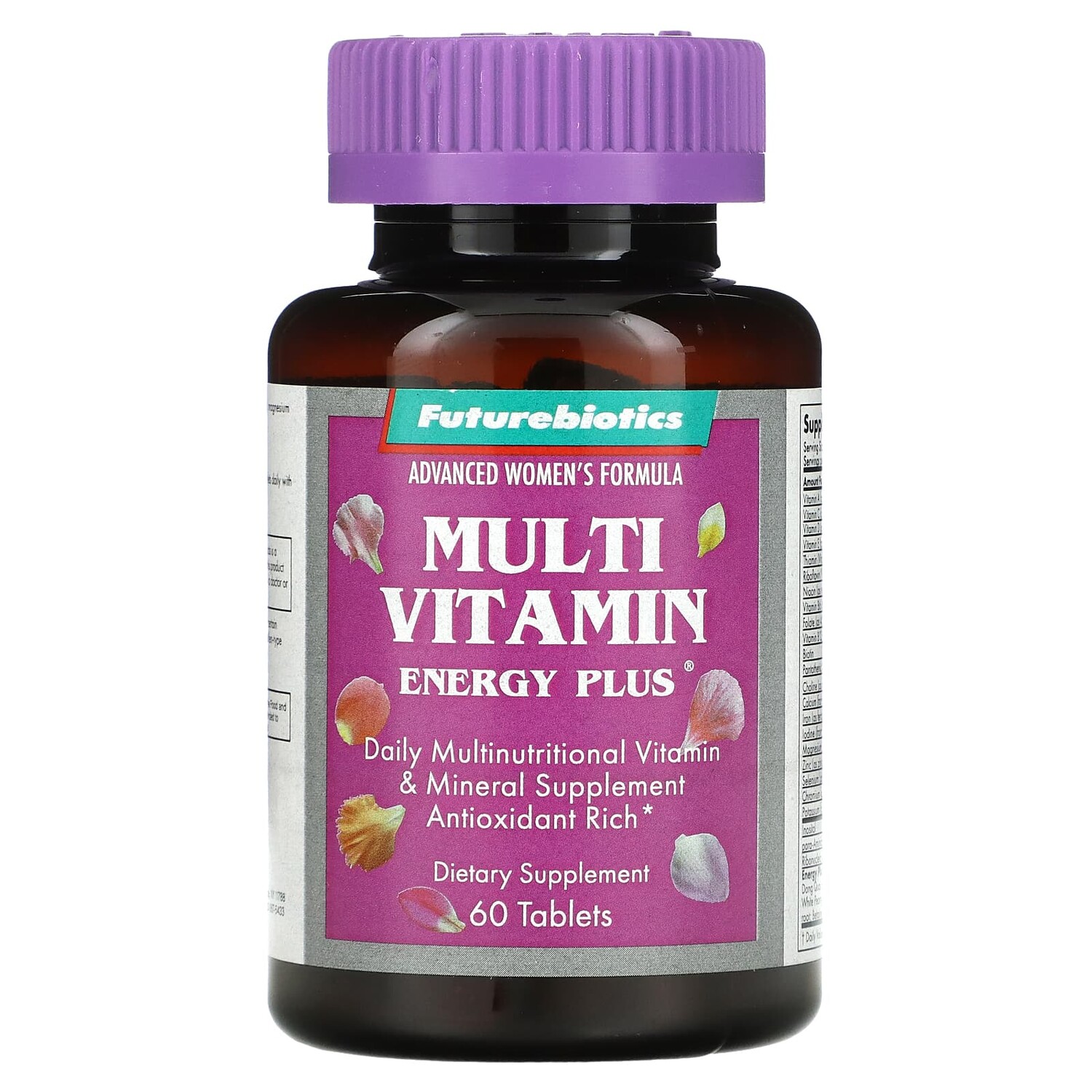 

Advanced Women's Formula, мультивитамины Energy Plus, 60 таблеток, Futurebiotics