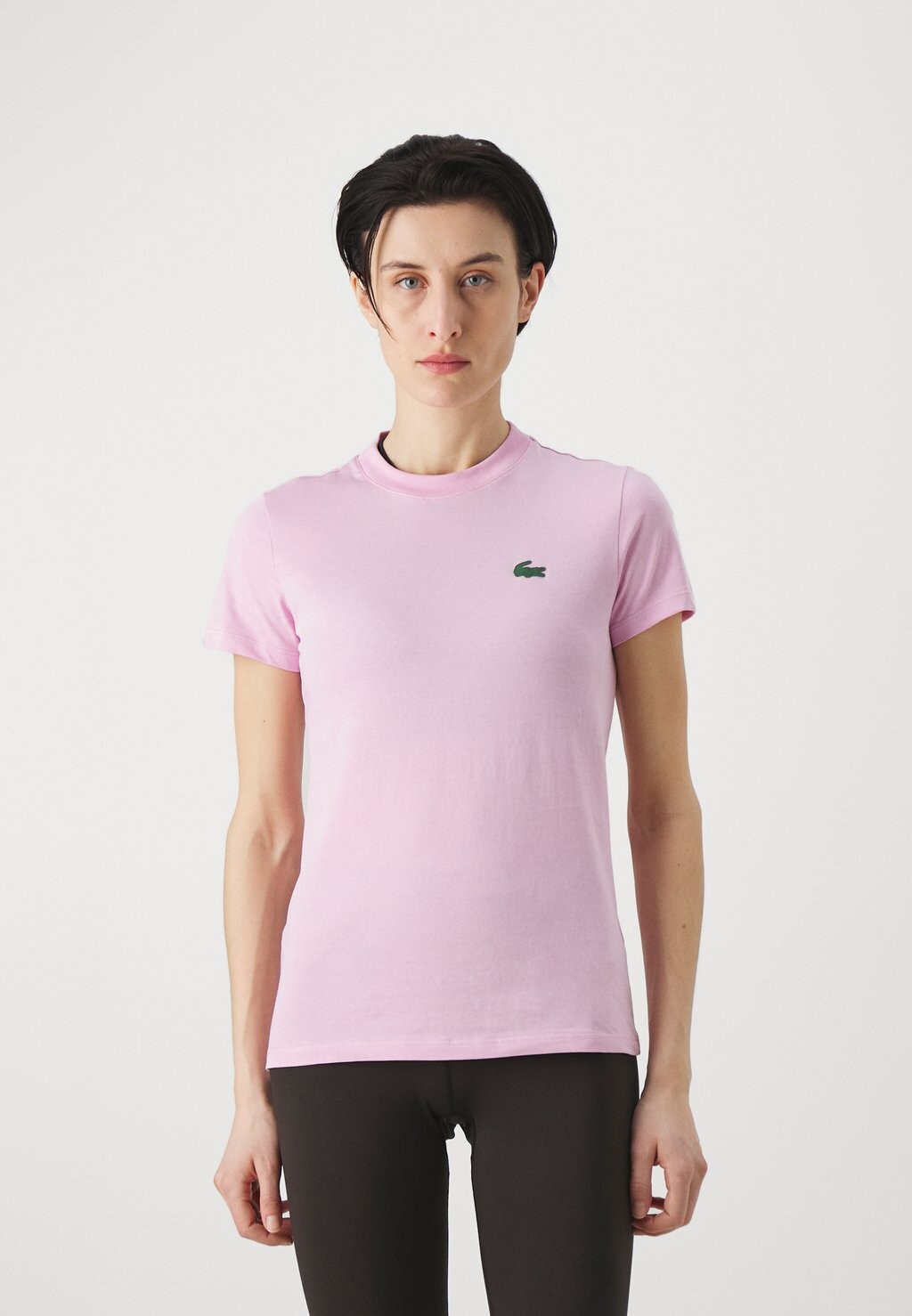 

Футболка базовая Lacoste Sport, цвет gelato