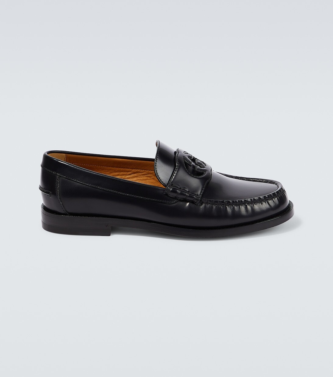 

Лоферы с логотипом Interlocking G Gucci, черный