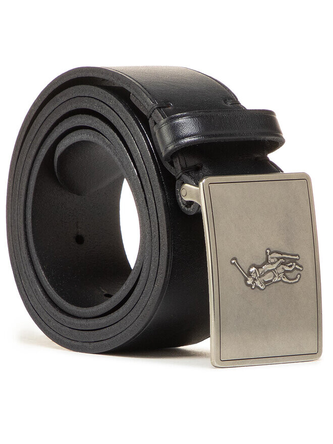 

Мужской ремень Polo Ralph Lauren 36mm Pp Plaque Belt 405691693001, черный