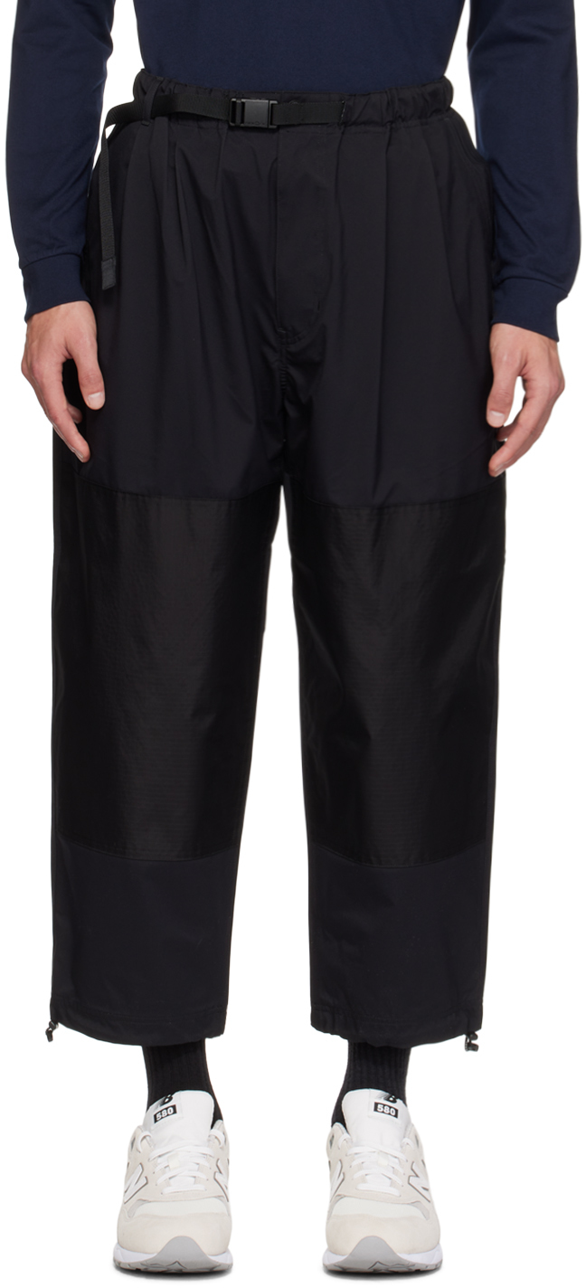 Черные брюки со вставками Comme des Garçons черные брюки со вставками hyein seo