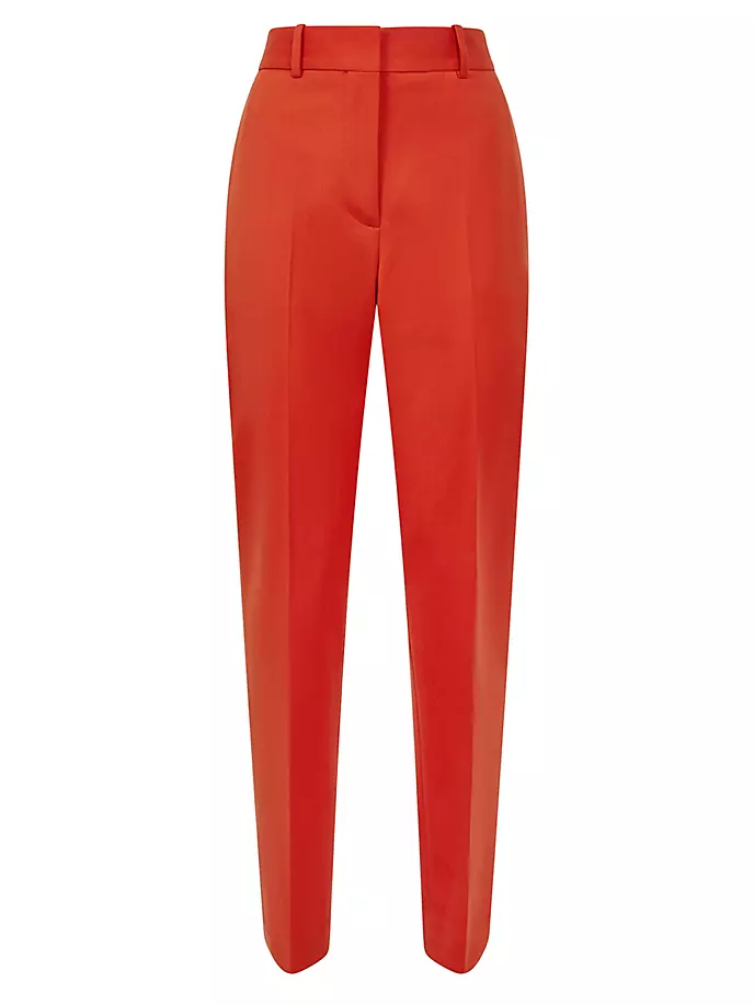 

Брюки Celia из смесовой шерсти Reiss, цвет orange