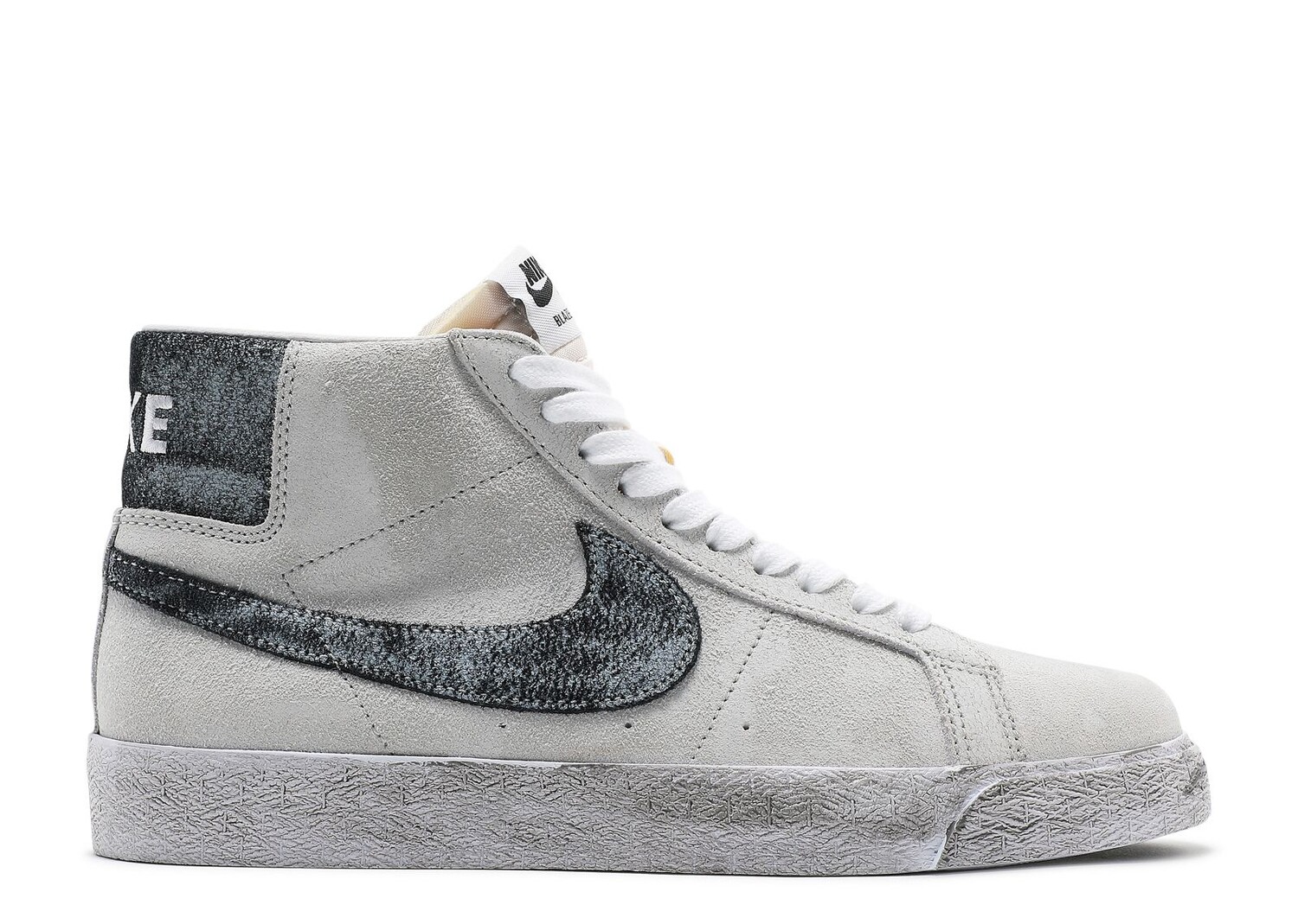 

Кроссовки Nike Zoom Blazer Mid Premium Sb 'Faded Pack - Grey Fog Black', серый