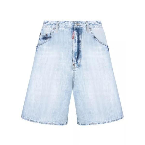 

Шорты cotton denim shorts Dsquared2, синий