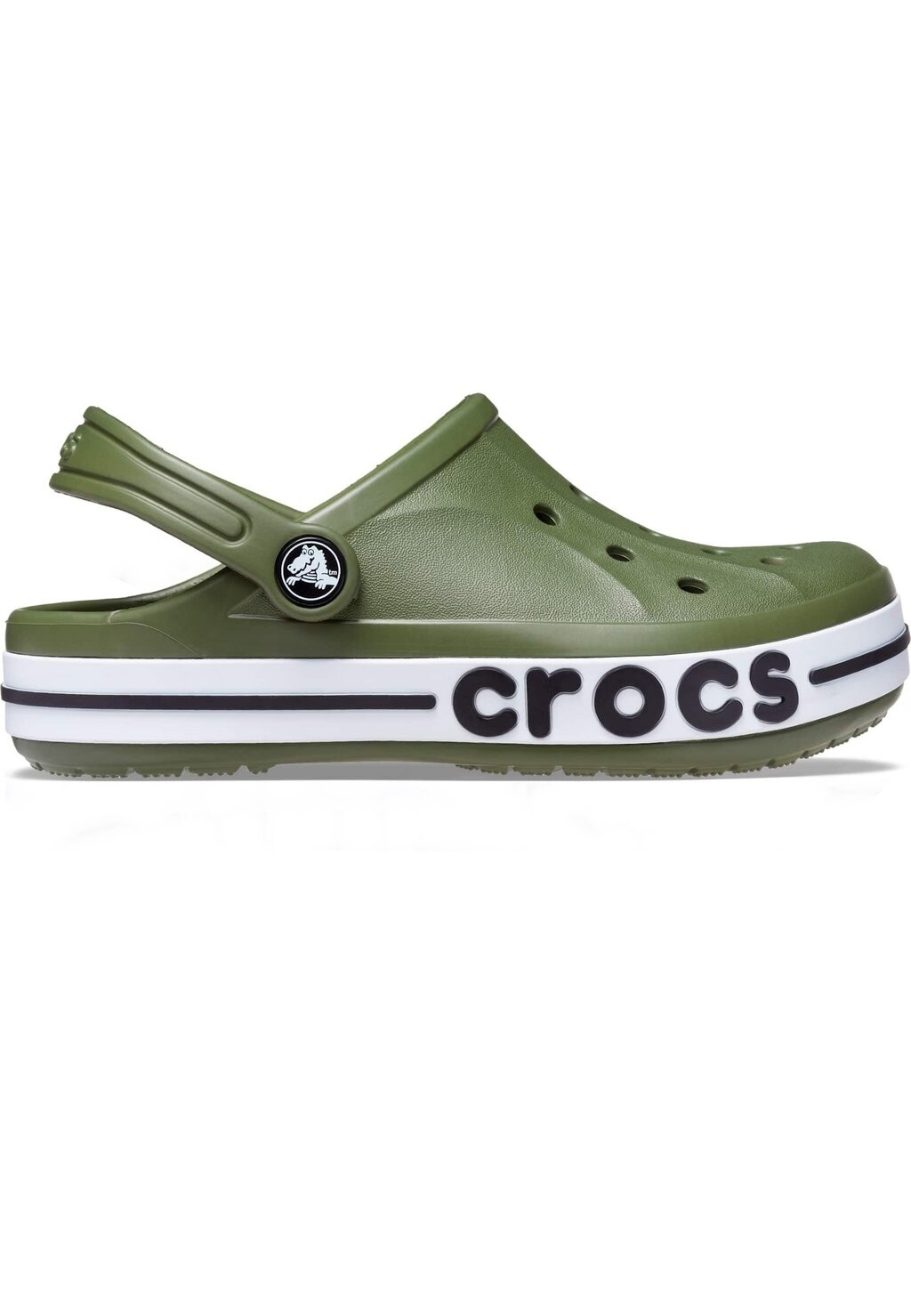 

Сандалии KIDS' BAYABAND CLOG Crocs, цвет army green