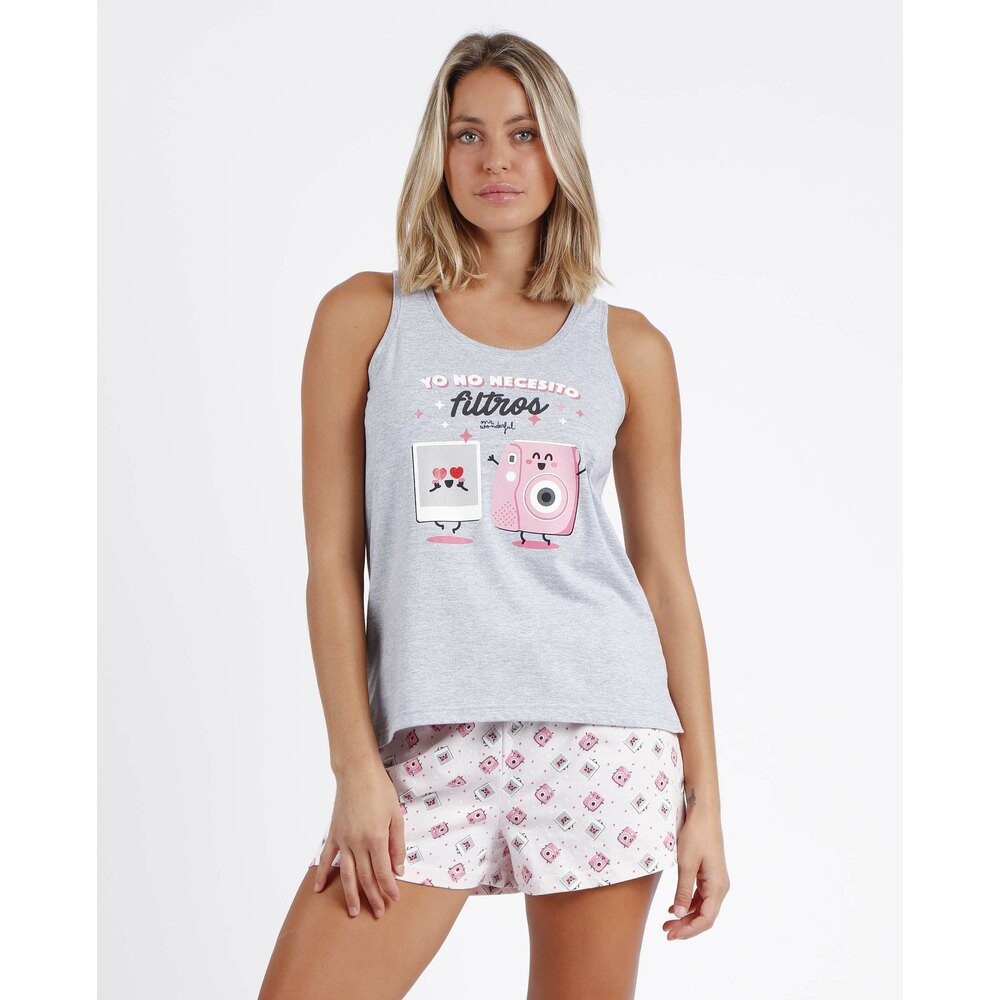 

Пижама Mr. Wonderful I Do Not Need, серый