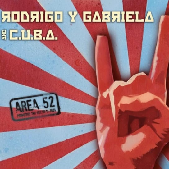 цена Виниловая пластинка Rodrigo Y Gabriela - Area 52 (Splatter Vinyl)