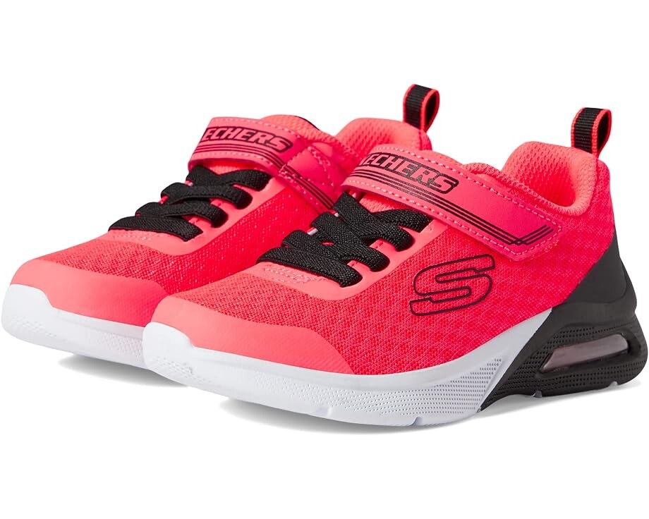 Кроссовки Skechers Microspec Max, угольный кроссовки для мальчиков skechers microspec max серый