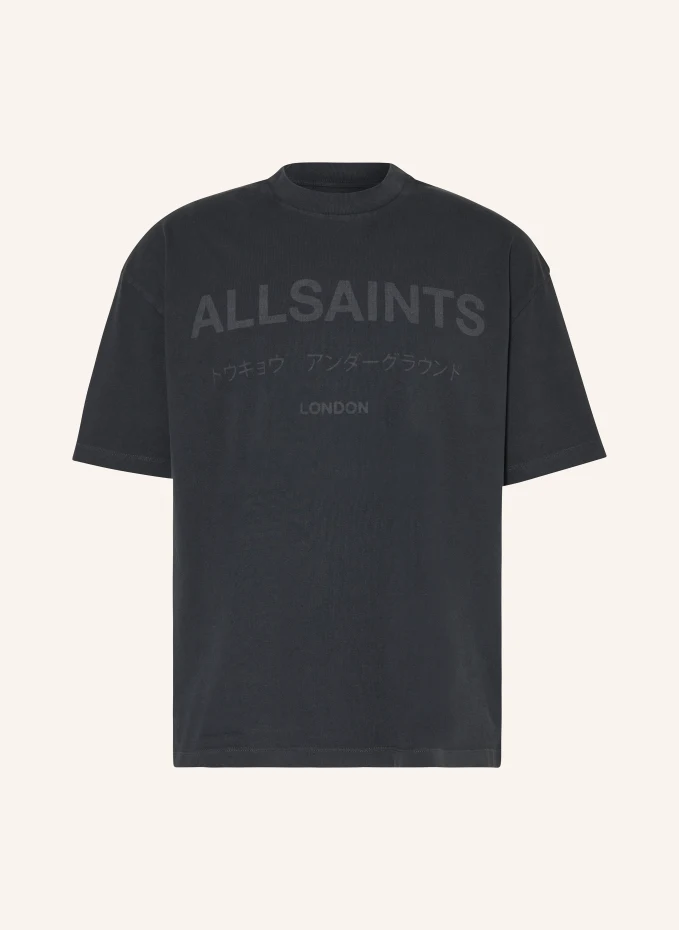 

Рубашка оверсайз laser Allsaints, серый