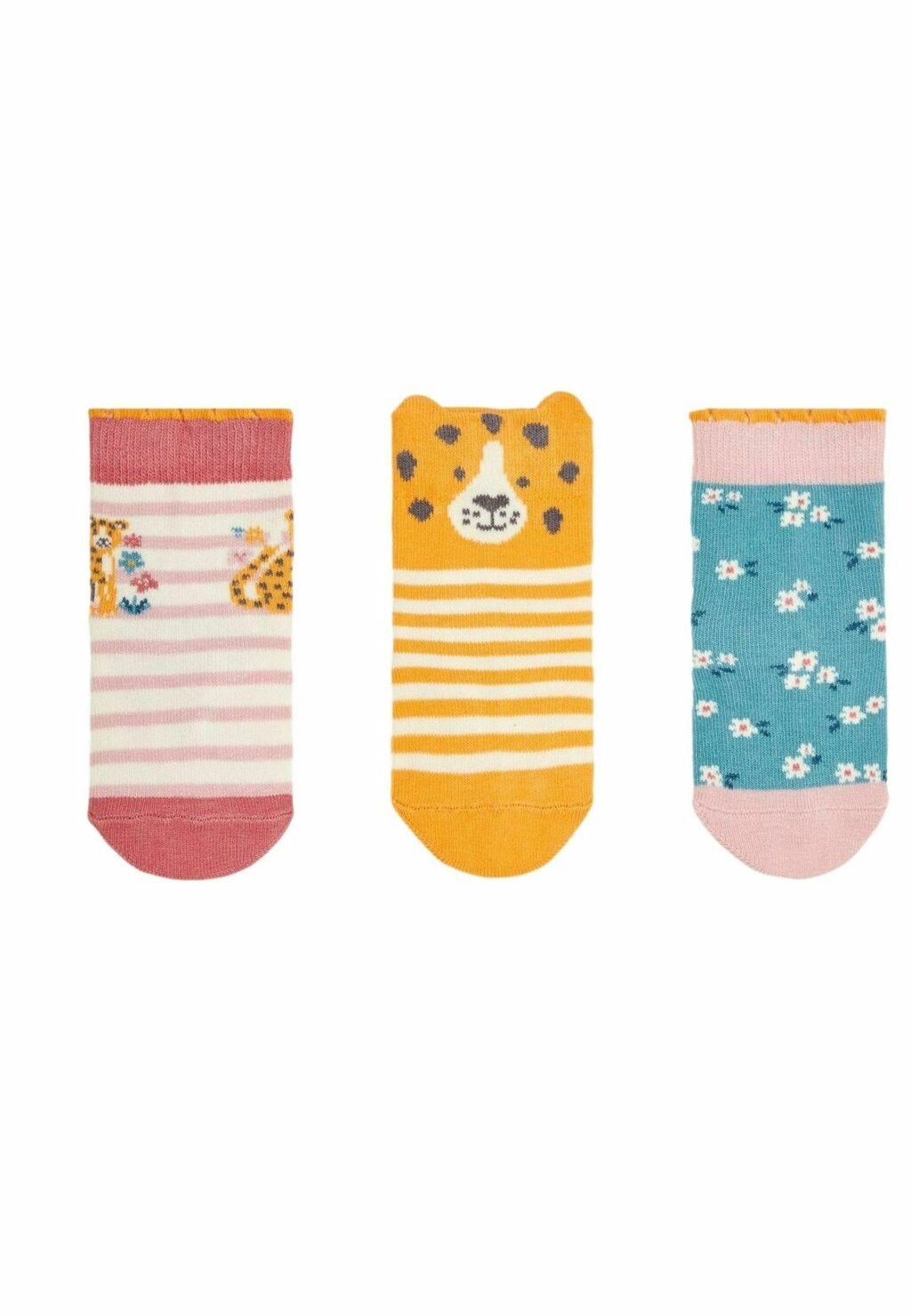 

Носки 3-PACK JoJo Maman Bébé, розовый