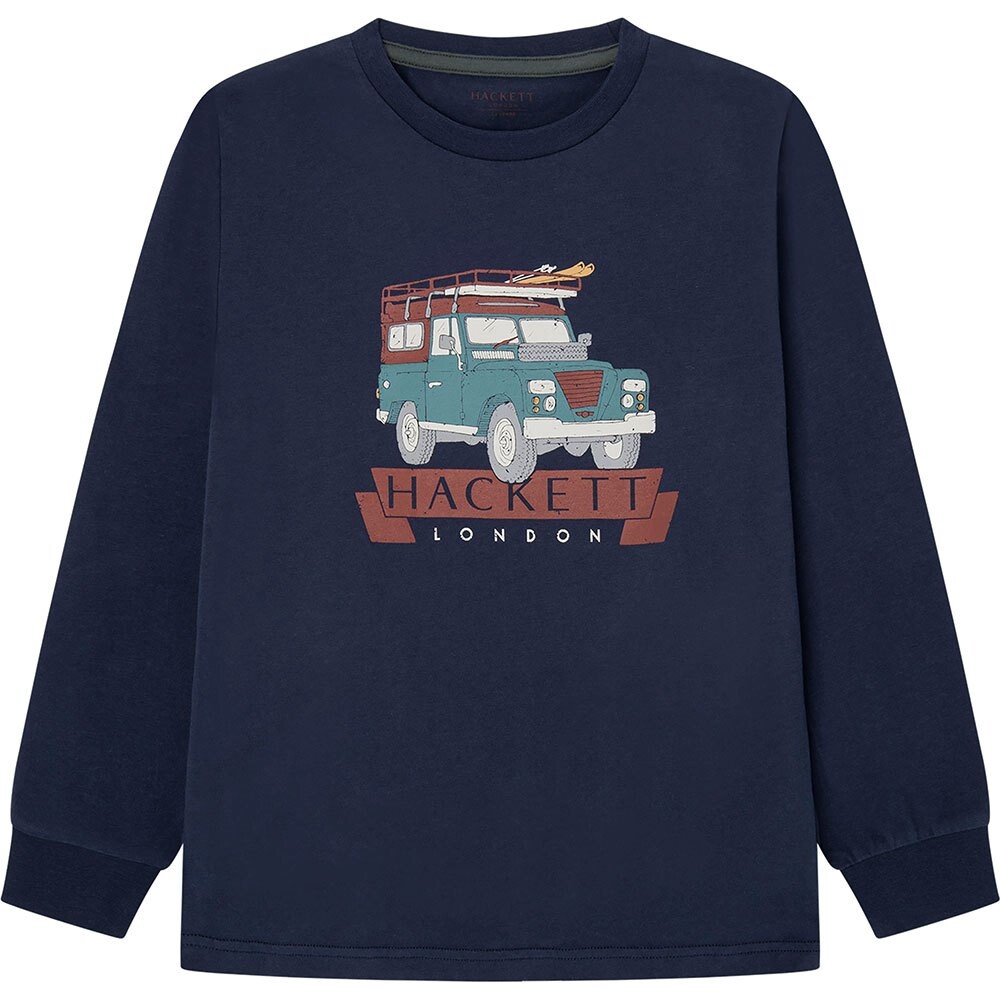 

Футболка с длинным рукавом Hackett Winter Truck, синий