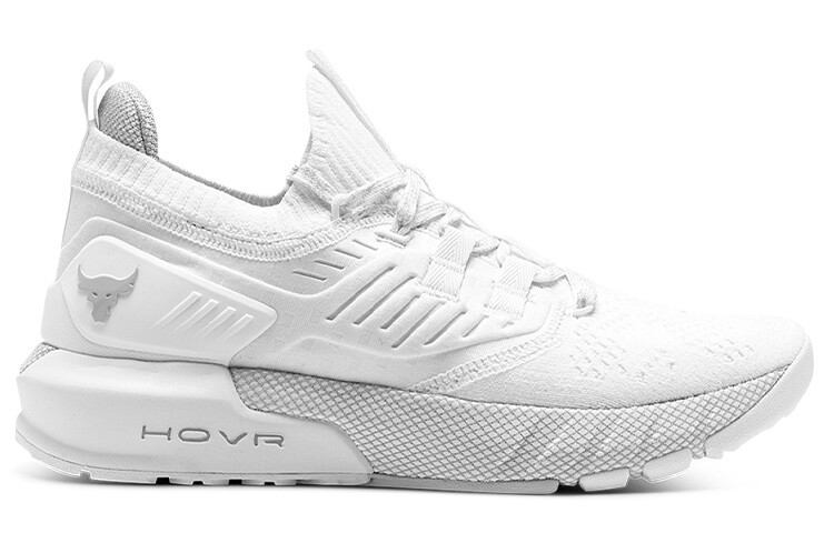 

Кроссовки Project Rock 3 женские с низким верхом, белые Under Armour