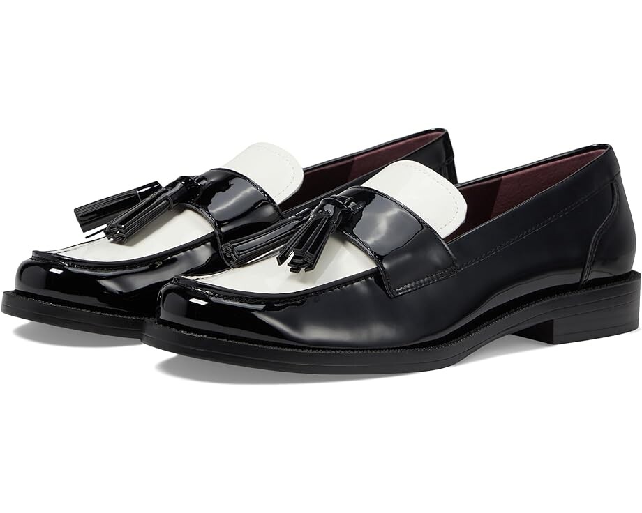 

Лоферы Franco Sarto Lucia, цвет Black/White Patent Synthetic