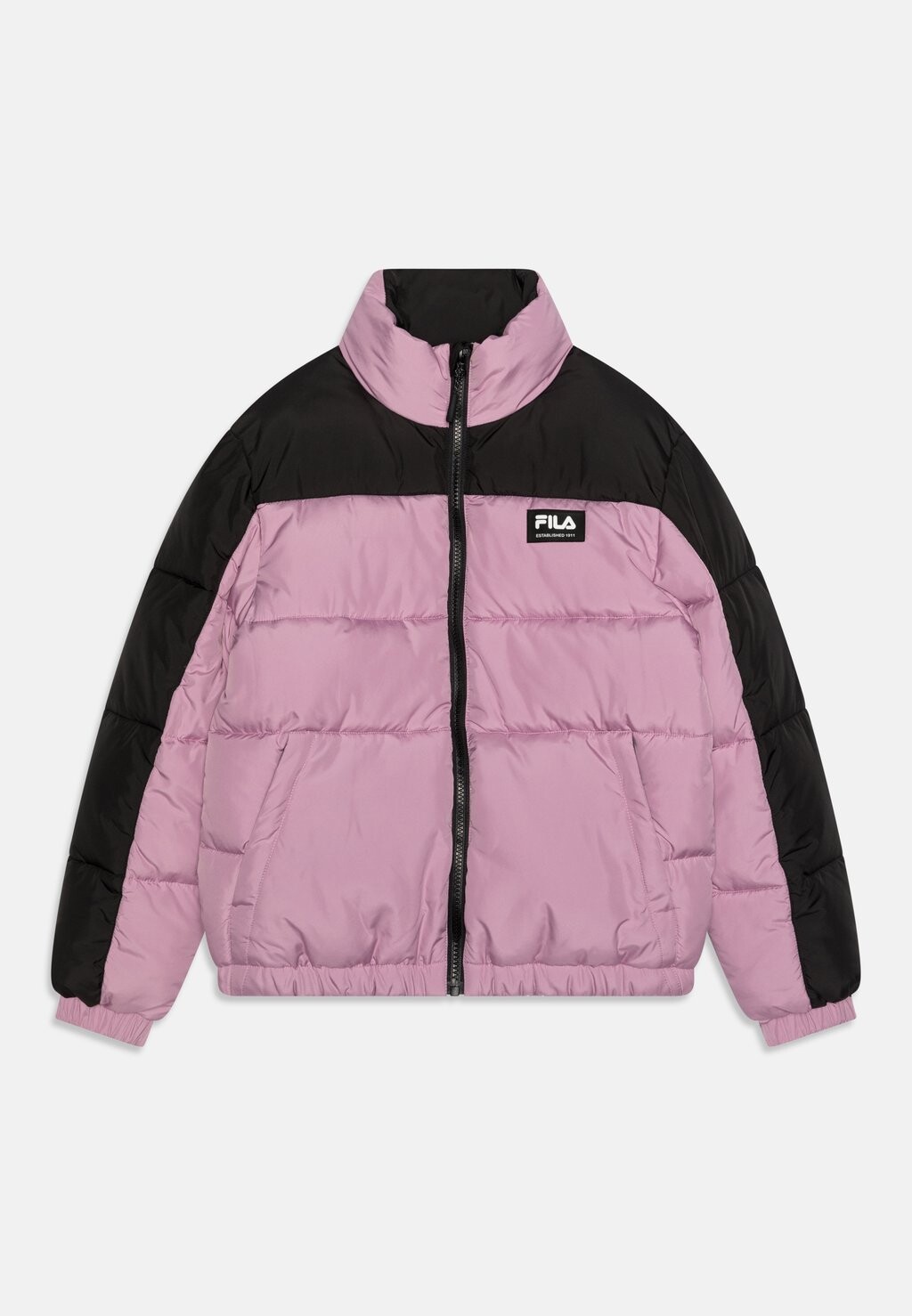

Куртка зимняя Thalwenden Teens Blocked Puff Unisex Fila, цвет valerian/black