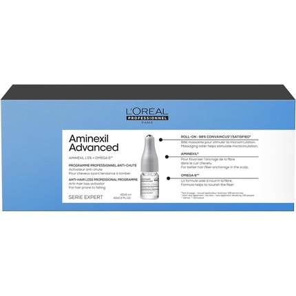 L'Oréal Professionnel Aminexil Advanced против выпадения волос для более густых волос 42 x 6 мл