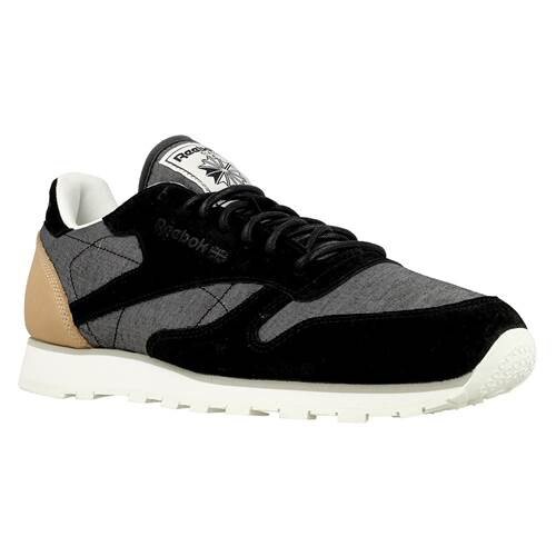 

Кроссовки Reebok Cl Leather Fleck, черный