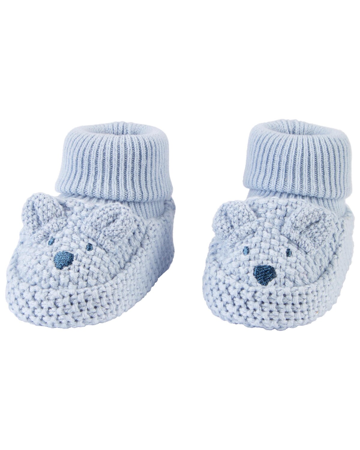 

Вязаные пинетки Baby Bear Carter's, синий