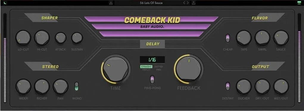 

Плагин Baby Audio Comeback Kid Delay