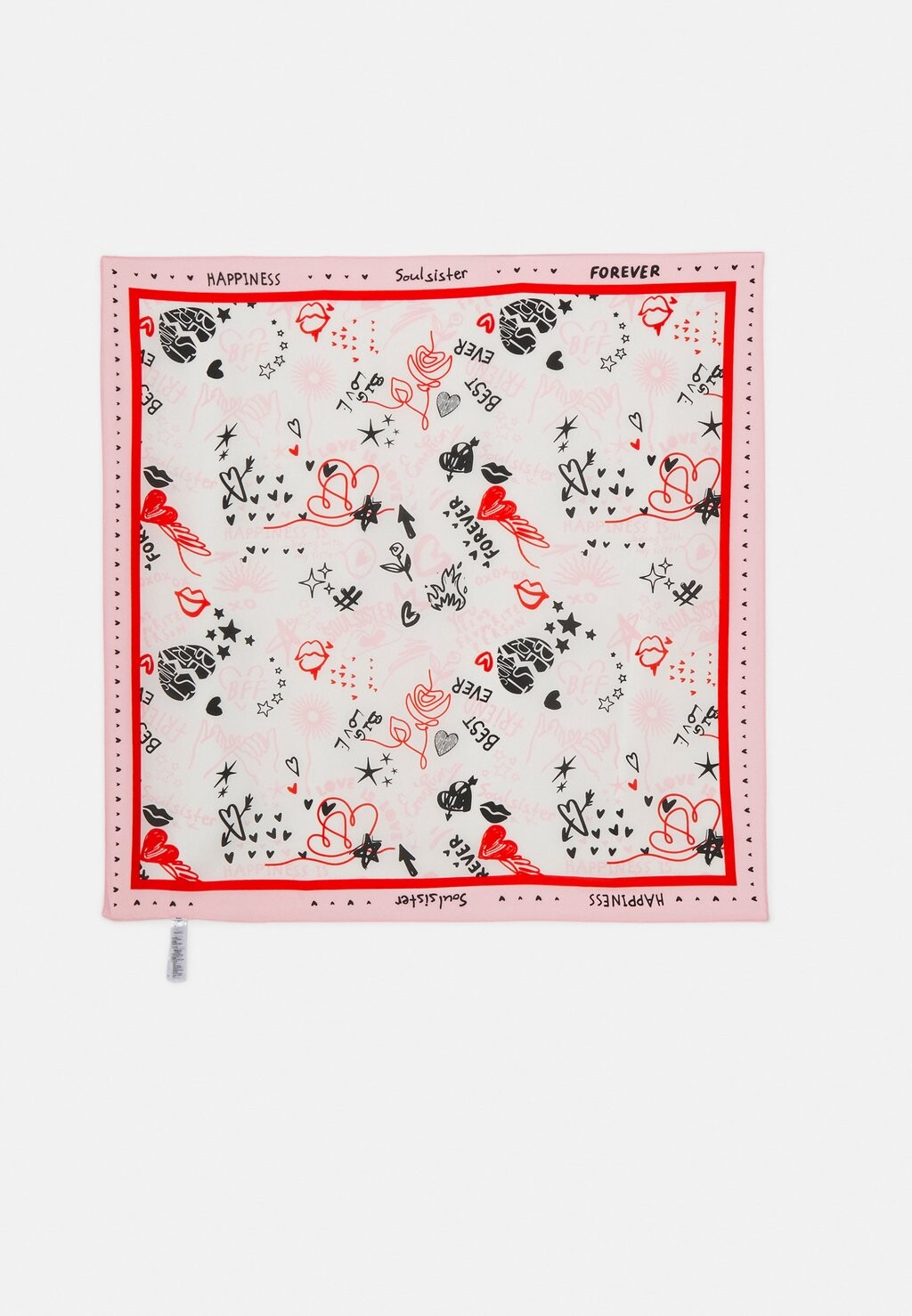 Шарф LOVEPRINTS ALDO, цвет medium pink