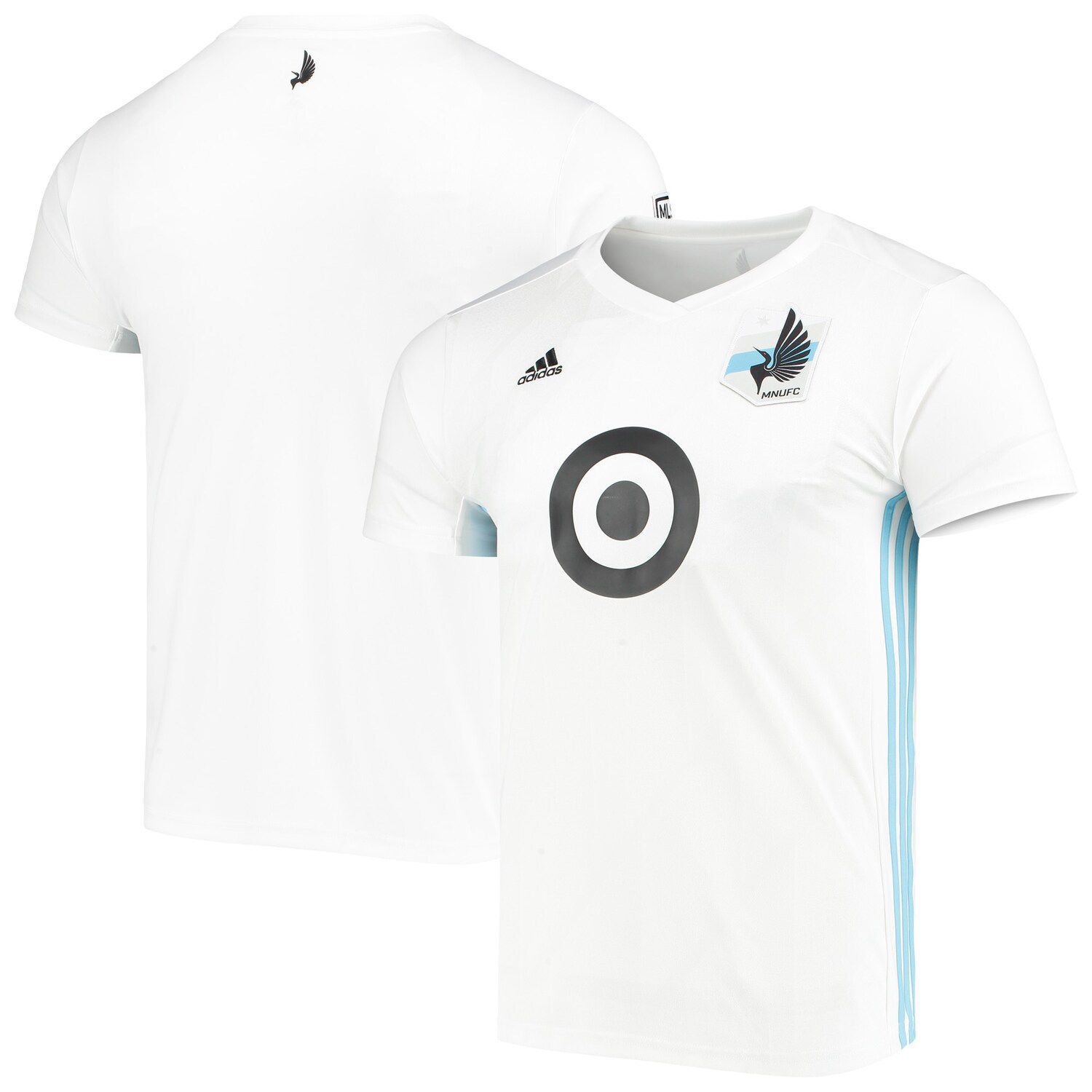 цена Мужская белая футболка Minnesota United FC 2020/21 Drift Replica adidas