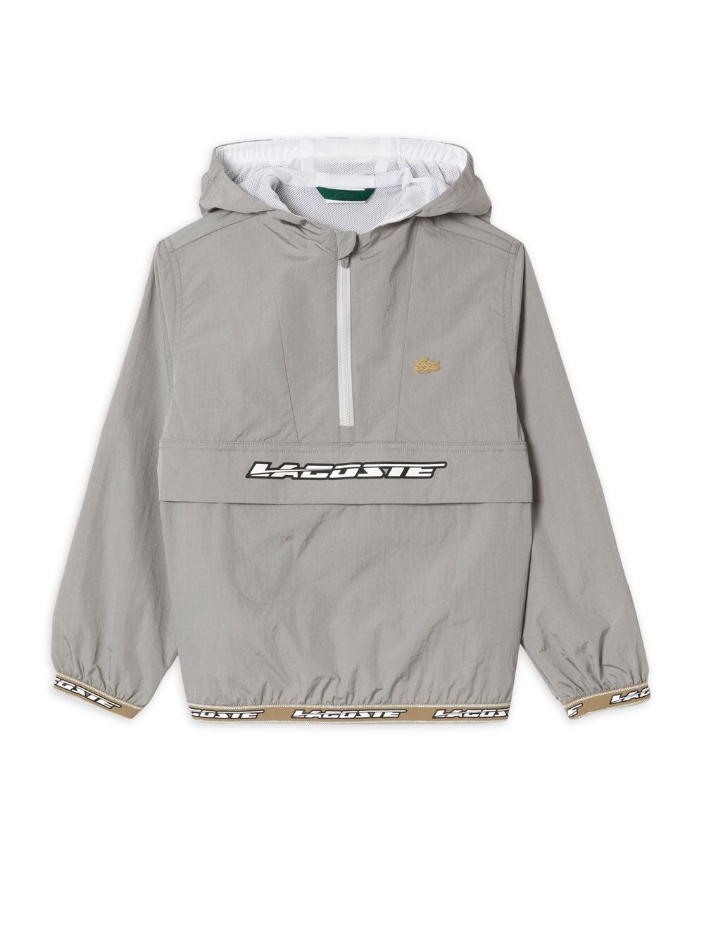 

Куртка с капюшоном и молнией на четверть для маленьких детей Lacoste