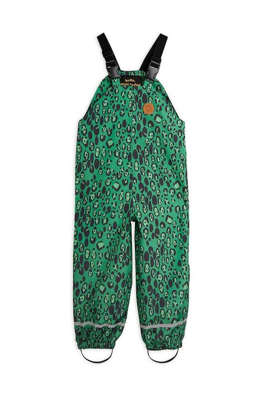 Детские брюки Mini Rodini, зеленый mini rodini джинсовые брюки