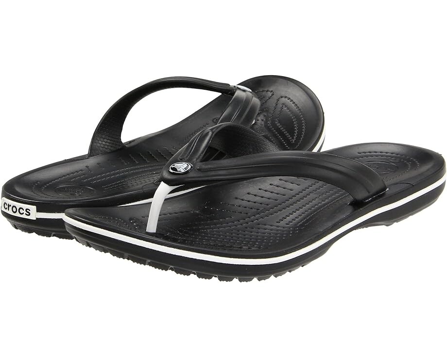 

Сандалии Crocs Crocband Flip, черный