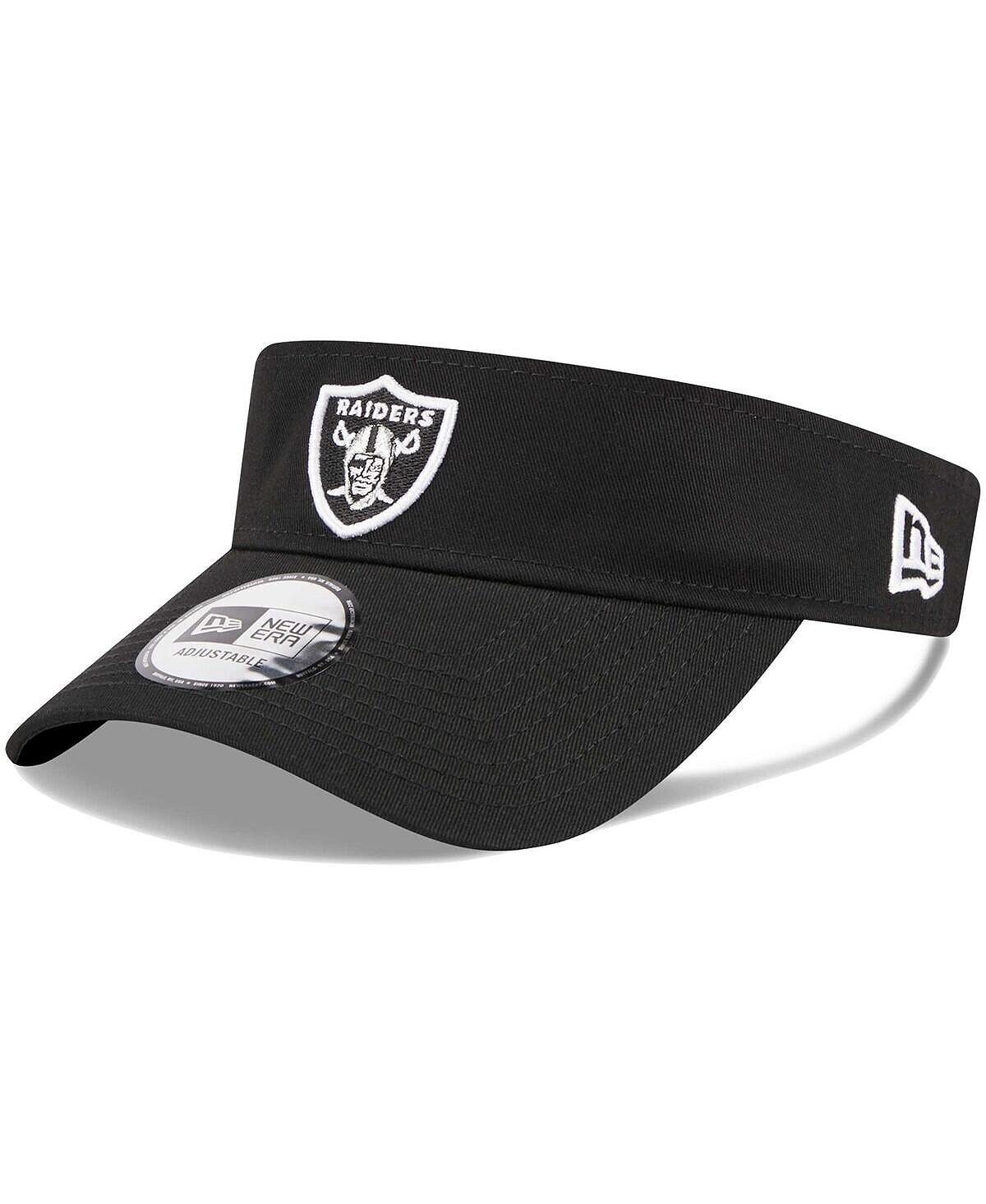 

Мужской черный основной регулируемый козырек Las Vegas Raiders New Era