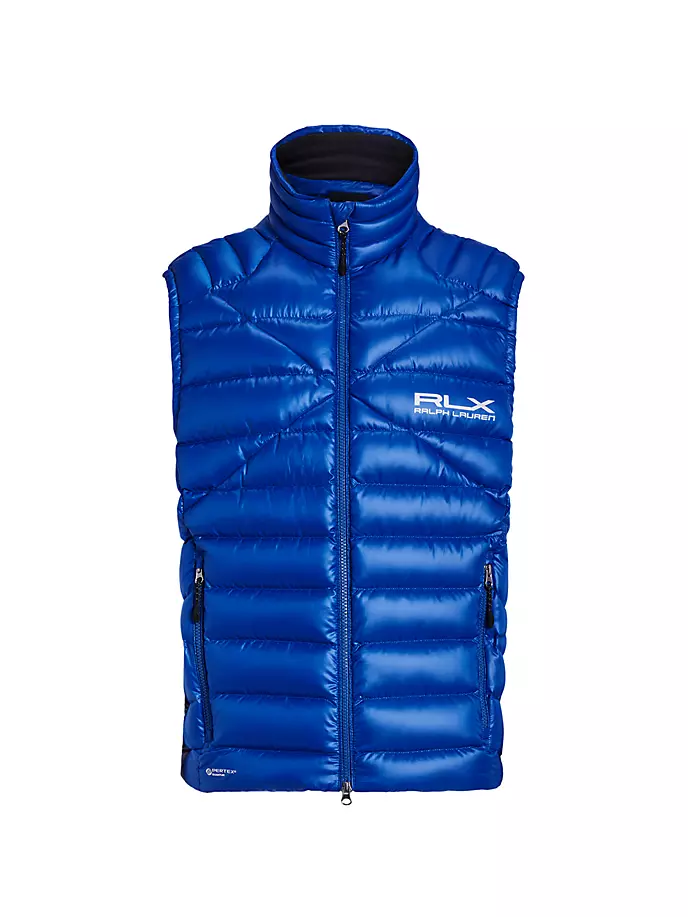 

Стеганый пуховый жилет Rlx Ralph Lauren, синий