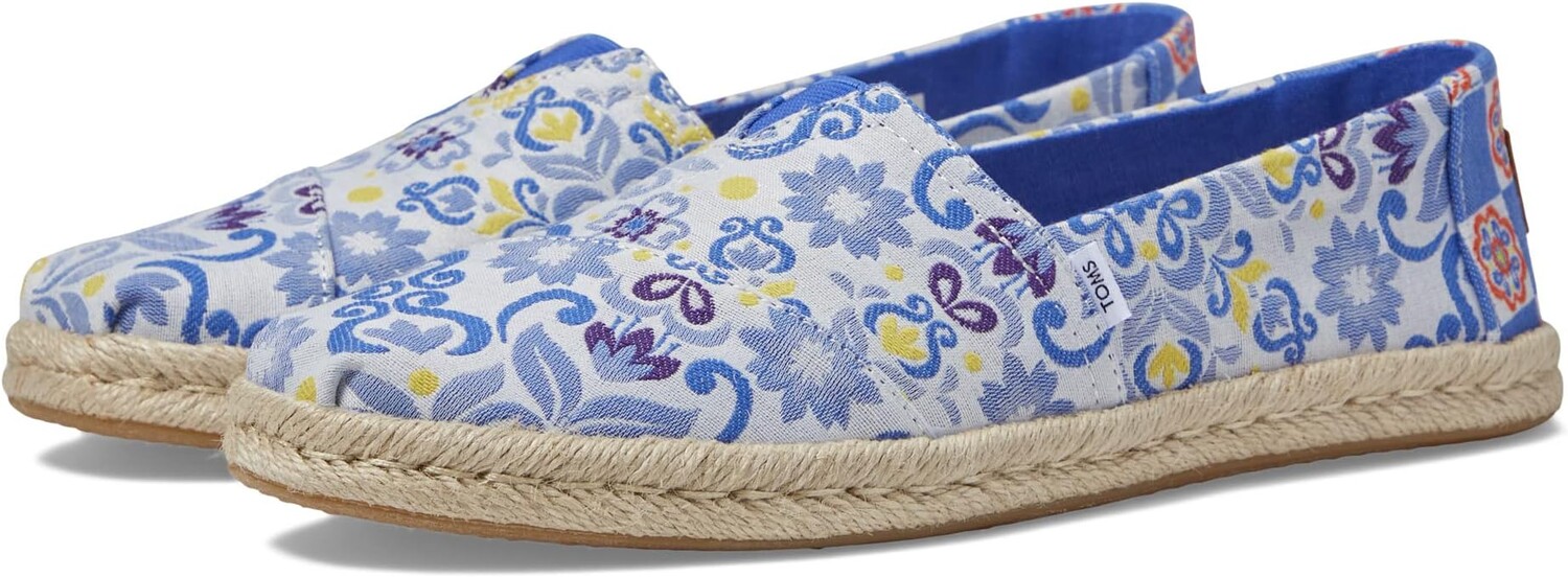 

Лоферы Alpargata Rope TOMS, цвет Blue Multi