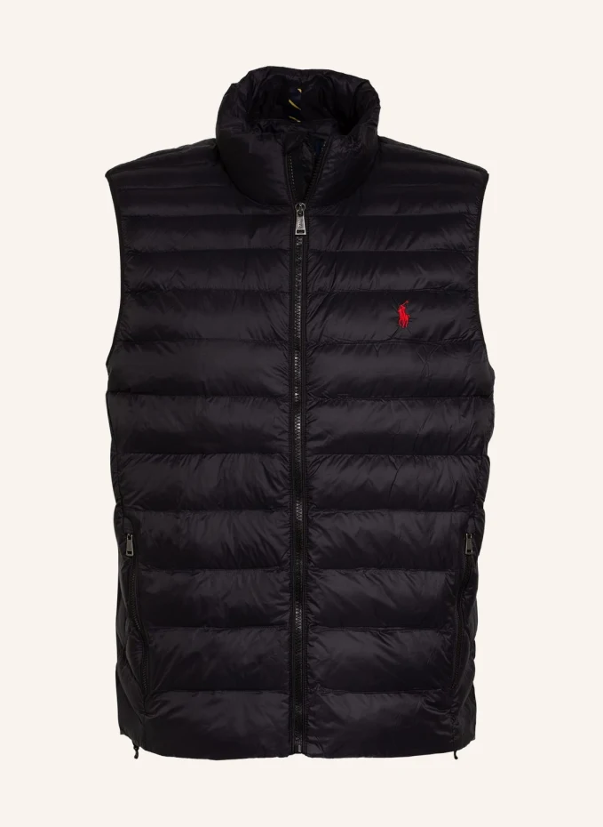 

Стеганый жилет Polo Ralph Lauren, черный