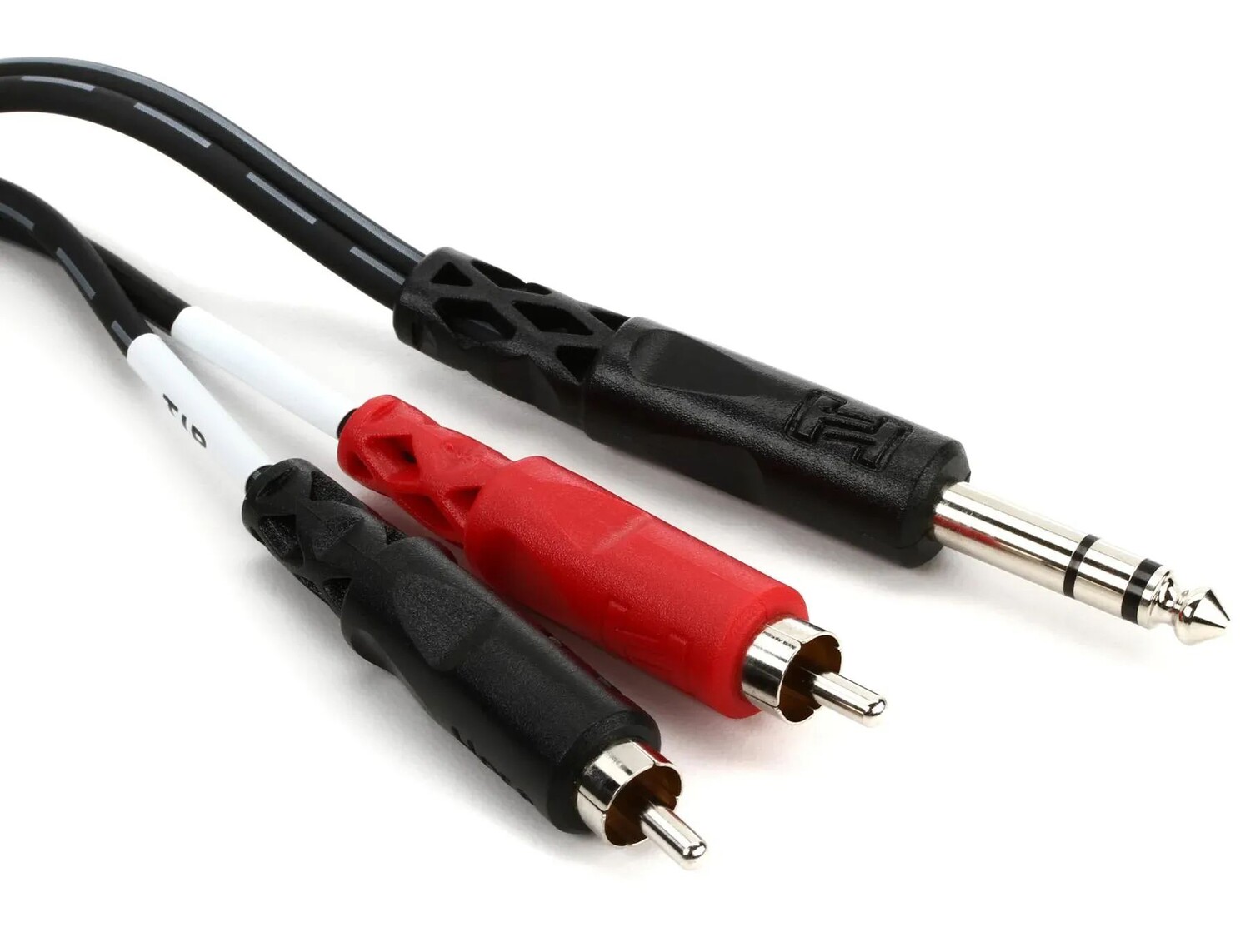 

Вставной кабель Hosa TRS-202 — штекер TRS 1/4 дюйма на двойной штекер RCA — 6 футов