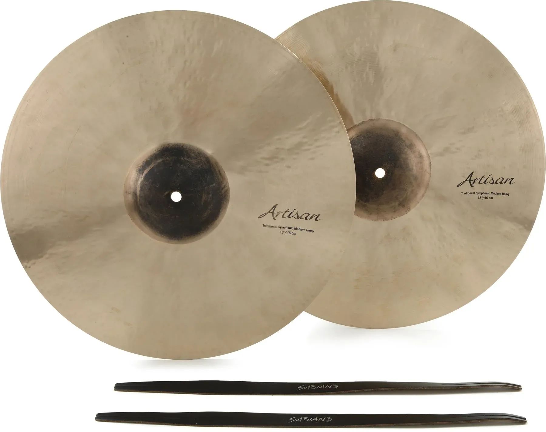 

Традиционные симфонические тарелки Sabian Artisan Medium Heavy Hand, 18 дюймов