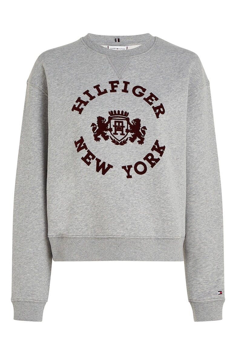 

Толстовка с логотипом Tommy Hilfiger, серый
