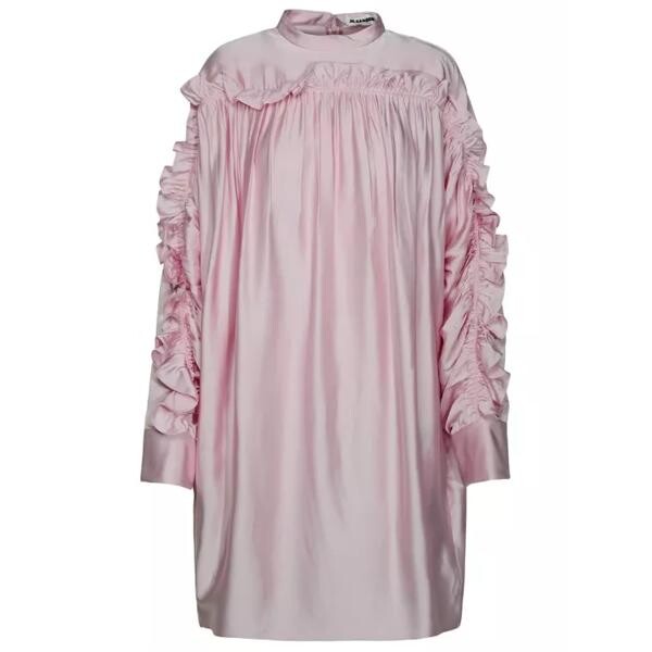 

Платье viscose dress Jil Sander, розовый