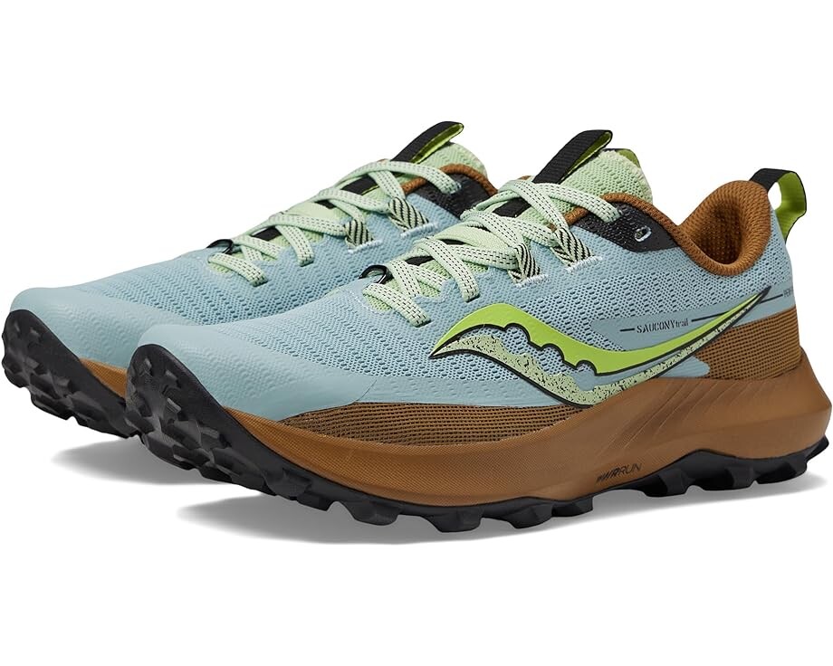 

Кроссовки Saucony Peregrine 13, цвет Glacier/Bronze