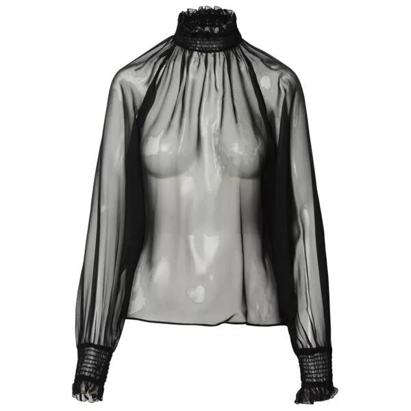 

Футболка silk blouse Dolce&Gabbana, черный