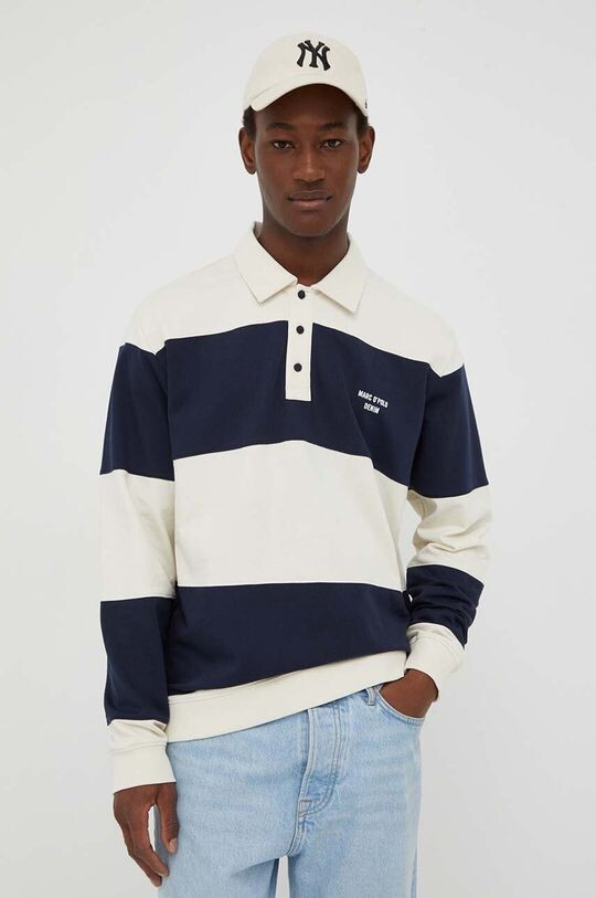 

Хлопковая толстовка DENIM Marc O'Polo, темно-синий